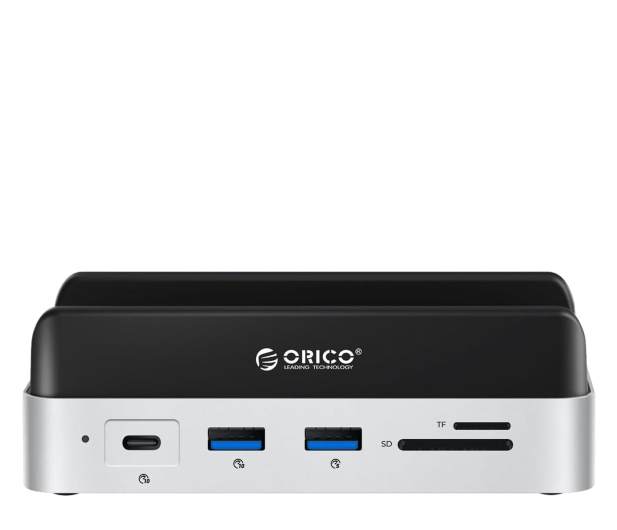 Orico Stacja dokująca do MacMini, USB-C 10 Gbps, M.2 NVMe, pionowa - 1355491 - zdjęcie 2